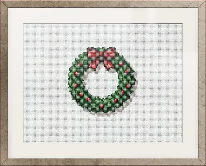 Sample framed pattern 2