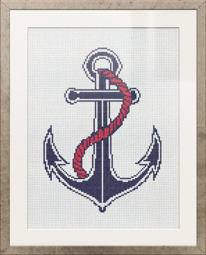 Sample framed pattern 13